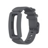Insten Silicone Watch Band Compatible with Fitbit Inspire, Inspire HR, and Ace 2, Fitness Tracker Replacement Bands, Gray - 4 of 4