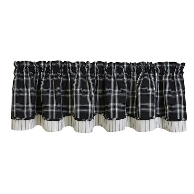 Park Designs Fairfield Lined Layered Valance 72