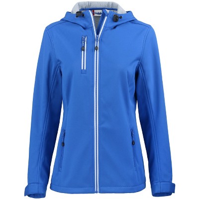 Clique Telemark Eco Stretch Softshell Full Zip Womens Hooded Jacket