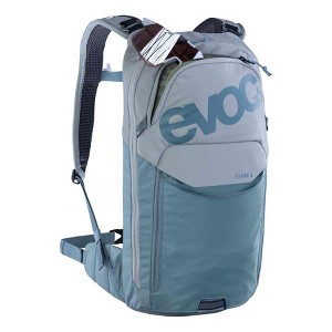 EVOC Stage 6 + 2L Bladder Hydration Bag, Volume: 6L, Bladder: Included (2L), Stone / Steel - 1 of 4