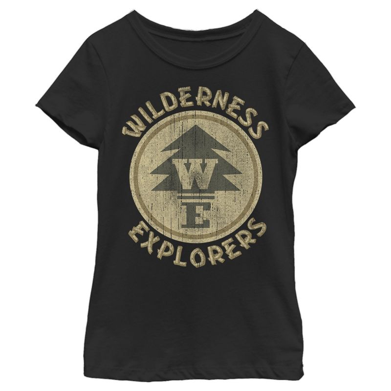Girl's Up Wilderness Explorer Badge T-Shirt, 1 of 5