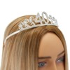 Blue Panda 40th Birthday Sash and Tiara for Women, Forty and Fabulous Party Decorations (Black Satin) - 4 of 4