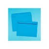 JAM Paper 9 x 12 Booklet Catalog Colored Envelopes Blue Recycled 100/Pack 5156774C - 4 of 4