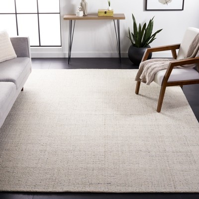 Gray Abstract Handmade Wool 8' x 10' Tufted Rug
