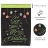 Magnolia Garden Wish You A Merry Christmas Ornaments 13 x 18 Inch Polyester Garden Flag - 2 of 2