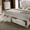 California King Foye 2 Drawer Platform Bed White - HOMES: Inside + Out: LED Light, Faux Crystal, Modern Design - 4 of 4