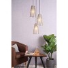 Elegant Lighting Modesta 3 Light Brass Pendant - 2 of 4