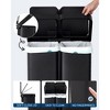 Automatic Motion Sensor Bathroom Trash Can with Lid, 60 L/16 Gallon Slim Garbage Can, Trash Bin Waste Basket with Pop-Up Lid and 2 Compartments - 4 of 4