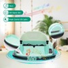 Kids Ride on Bumper Car, 12V Battery Powered Bumper Car with Remote Control, Electric Bumping Toy with 360 Degree Spin, Music, LED - 3 of 4