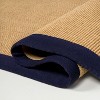 JONATHAN Y Camden Farmhouse Cottage Border Jute Area Rug - 4 of 4