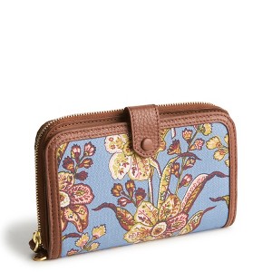 Vera Bradley Women's Outlet Oxford Canvas Large Tab Wallet - 1 of 3