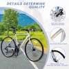 KTMBDW Hybrid Bikes, 21 inch Road Bike 24 Speed with Lightweight Aluminum Frame, 700C Wheels, Hybrid Bicycle for Men Adults, City Commuters - 4 of 4