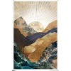 Trends International Reinders: Abstract - Autumn Mountains Unframed Wall Poster Print Clear Push Pins Bundle 22.375" x 34" - 4 of 4