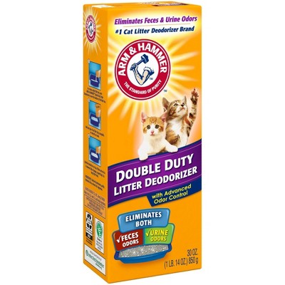 Arm Hammer Cat Litter Deodorizer Double Duty 30oz Target