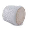 Wooakway 8" Dia Outdoor Indoor Ceramic Planter Pot Decorative Planter with Drainage Hole Patio Flower Pot - 4 of 4