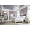 Coralayne Stool Silver - Signature Design by Ashley: Upholstered Vanity Bench, Tufted, PVC, Hardwood Frame - 4 of 4