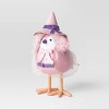 Featherly Friends™ Good Witch Bird Figurine - Hyde and EEK! Boutique™ Pink - 3 of 3