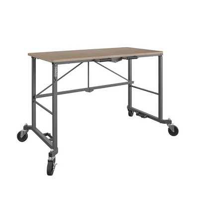 Portable Workbench /craft Desk/ Folding Utility Table Steel Gray - Room &  Joy : Target