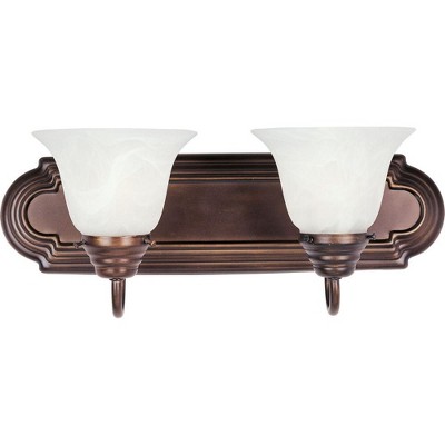Maxim Lighting Essentials - 801x 2 - Light Vanity in  Oil Rubbed Bronze