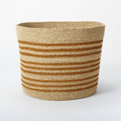 Photo 1 of 2 ITEMS Small Soft Striped Basket - Threshold designed with Studio McGee