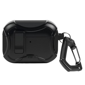 Vena For Apple AirPods Pro 3 Case Cover with Phone Stand, Protective Cover Compatible with MagSafe AirPods Pro Gen 3 3rd Generation, Black - 1 of 4