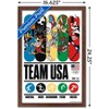 Trends International Looney Tunes x Team USA - Bars Framed Wall Poster Prints - 3 of 4