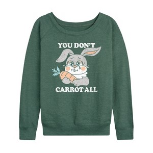 Women's - Instant Message - You Don't Carrot All Lightweight French Terry Slouchy - 1 of 4