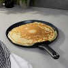 BergHOFF Helix Nonstick Ceramic Pancake Pan 11", Recycled Aluminum, Black - 2 of 4