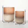 10"H Sullivans Sun-Hued Ombre Containers Set of 2, Multicolor - 4 of 4
