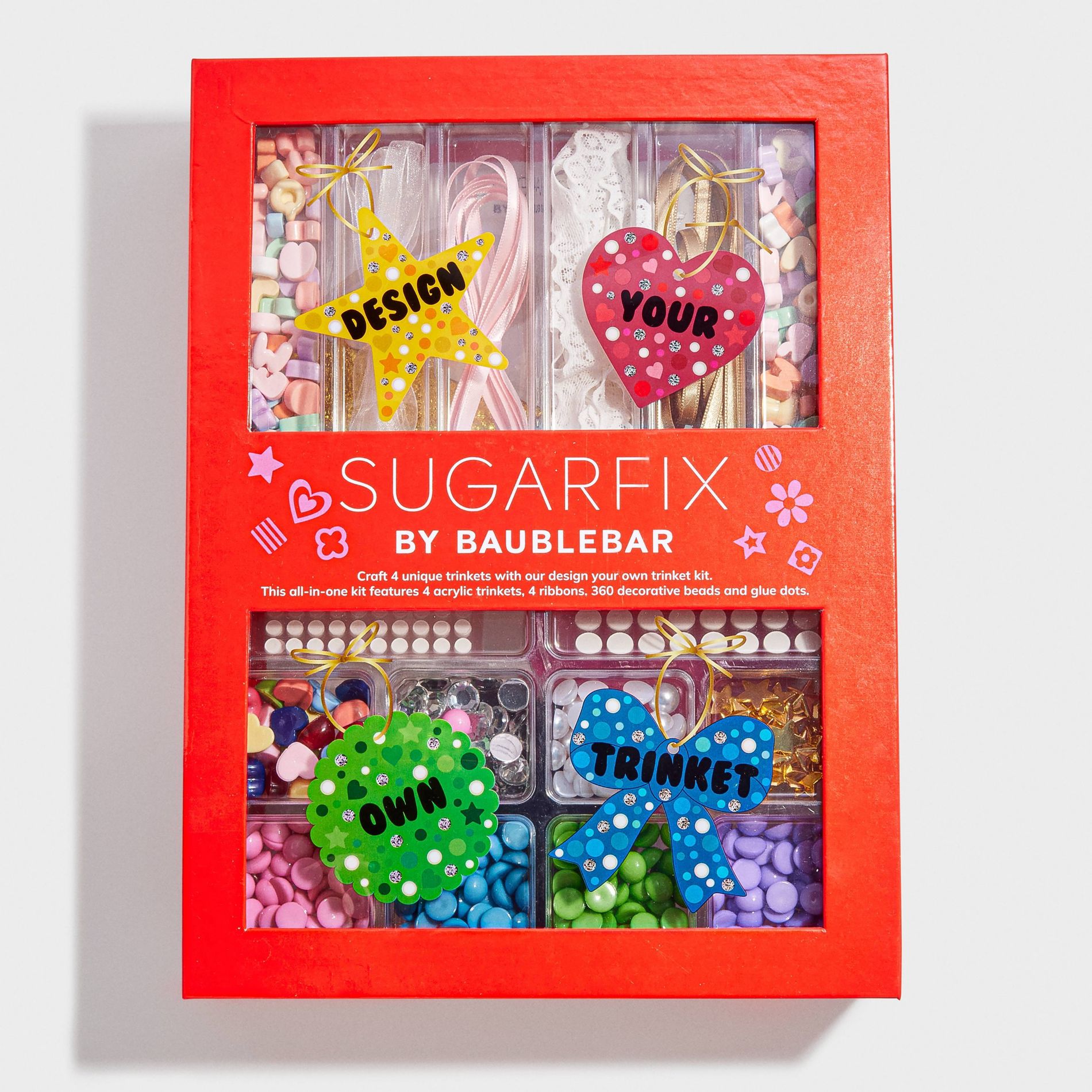 SUGARFIX by BaubleBar 4ct Embellished Trinket Craft Kit Gift