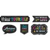 Teacher Created Resources® Chalkboard Brights Clingy Thingies® Positive Sayings Accents, 10 Per Pack, 2 Packs - 2 of 3