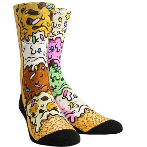 Rock Em Food - Ice Cream Crew Food Socks - 1 of 1