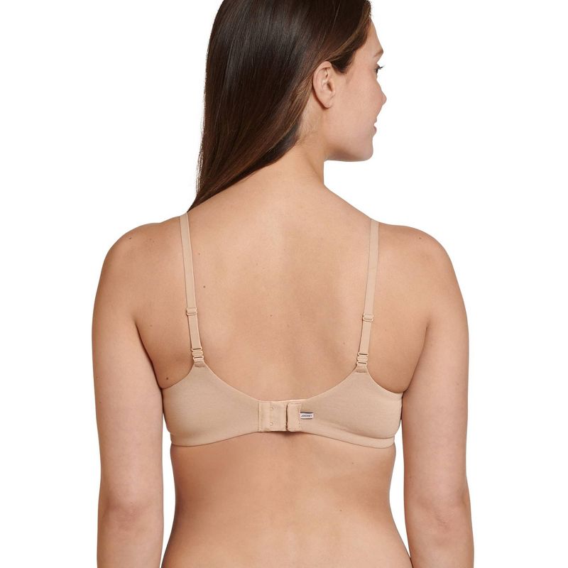 Jockey Women's Smooth & Sleek Supersoft Demi Coverage Wirefree T-, 2 of 3