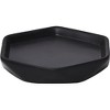 Evideco French Home Goods Geometric Stoneware Soap Dish, Diamond Design with Smooth Finish - Ideal for Kitchen & Bathroom Decor - 2 of 4