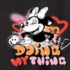 Boys' - Disney - Minnie Mouse Doing My Thing Graphic Long Sleeve Fleece Sweatshirt - 2 of 4
