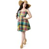 Unique Vintage Women's Plus Flare Dress - 4 of 4