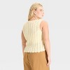 Women's Pointelle Lady Vest - A New Day™ - 2 of 3