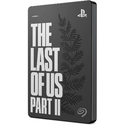 Seagate Game Drive for PS4 2TB External Hard Drive Portable HDD USB 3.0 The Last of Us II Special Edition, Designed for PS4 (STGD2000103)