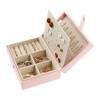 Unique Bargains Travel Portable PU Leather Jewelry Organizer Case Storage - 3 of 4