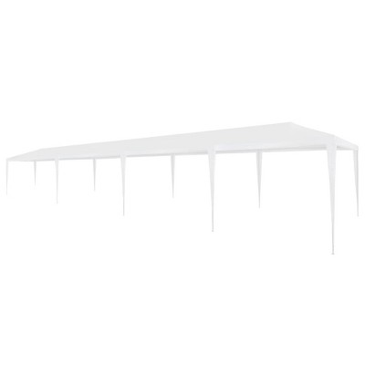 vidaXL Party Tent 9.8'x39.4' PE White