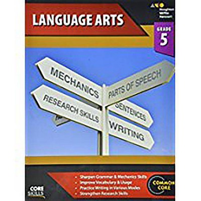 Core Skills Language Arts Workbook Grade 5 - (Core Skills Lang Arts) by  Houghton Mifflin Harcourt (Paperback)