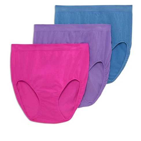 Jockey Women's Underwear Supersoft Breathe Brief - 3 Pack, Mauve