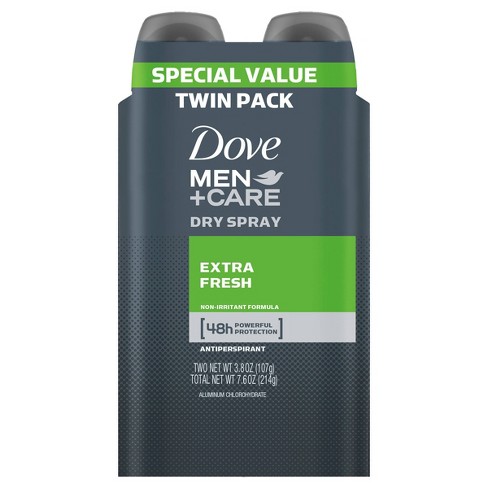 Dove Men+Care Extra Fresh 48-Hour Antiperspirant & Deodorant Dry Spray ...