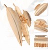 Unique Bargains Women's Leaf Metal Large Hair Clips 1 Pc - 4 of 4