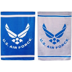 Evergreen Air Force Garden Flag 12 x 18 Inches Indoor Outdoor Decor - 1 of 4