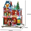 Disney Musical House Mickey and Friends Lighted Holiday Toy Shop Figurine - 3 of 4