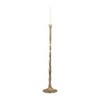 Modern Metal Taper Candle Holder - Tall Decorative Candlestick Stand - Luxury Handcrafted Home & Living Room Accent - 36" Gold - 3 of 4