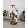 Go Pet Club 52" Classic Cat Tree Condo with Sisal Covered Posts  F56 - 2 of 2