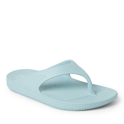 Ecocozy By Dearfoams Women's Sustainable Comfort Thong Sandal - Clear ...