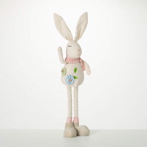 12.75"H Sullivans Standing Telescopic Bunny  Multicolor - 1 of 4